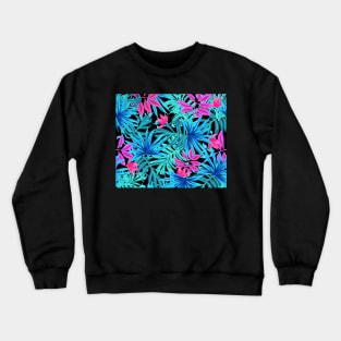 Colorful Leaves Pattern Crewneck Sweatshirt